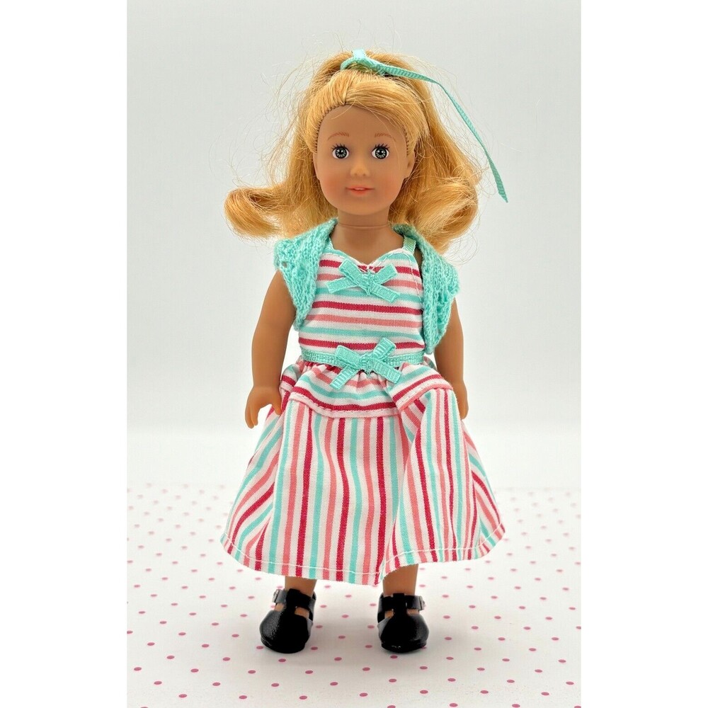 American Girl Beforever Maryellen Larkin 6” Mini Doll w/ Outfit & Shoes 2018 EUC